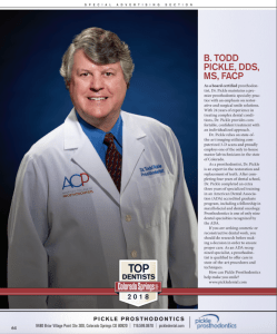 Articles written by Dr. Pickle.